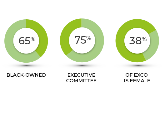 Image with industry stats for equity ownership